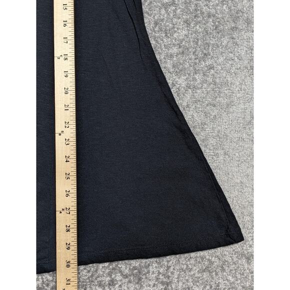 Catherines T Shirt Women 0X Black Short Sleeve Lace Neckline Detail P86 - Picture 9 of 9